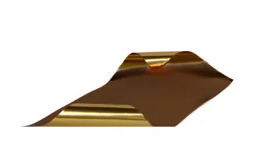 Brown Foiled 6x12 paper, 4 Sheets